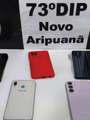 A Polícia Civil do Amazonas (PC-AM), por meio da 73ª Delegacia Interativa de Polícia (DIP) de Novo Aripuanã (a 227 quilômetros de Manaus), recuperou, nesta semana, cinco aparelhos celulares que foram roubados e/ou furtados no município.