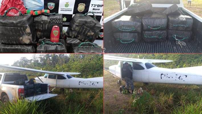 A Polícia Militar do Amazonas (PMAM), por meio do Batalhão de Choque, apreendeu aproximadamente 300 quilos de pasta base de cocaína e prendeu dois homens, de 23 e 24 anos, durante uma operação realizada na manhã desta segunda-feira (26/05), no município de Novo Aripuanã (a 227 quilômetros de Manaus).